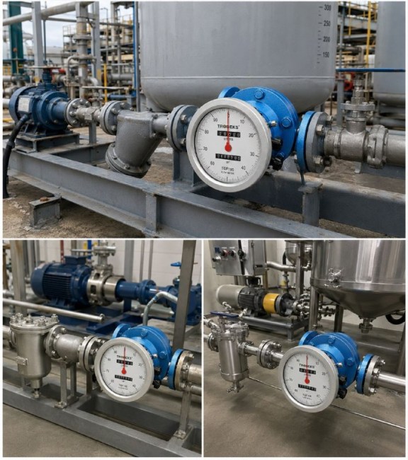 Positive Displacement Flow Meter